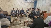 دیدار مدیرکل بنیاد شهید و امورایثارگران آذربایجان غربی با  همکاران بازنشسته در شهرستان شوط